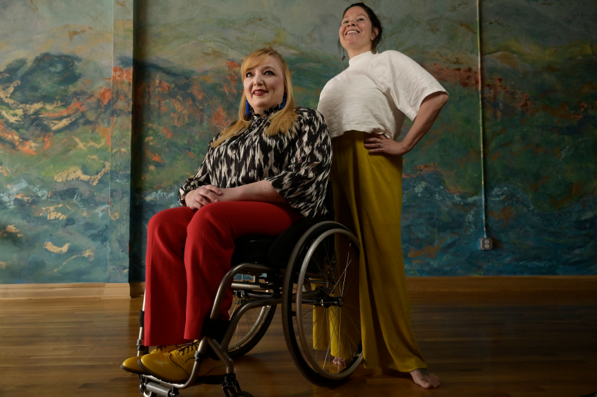 accessible-fashion-denver-fashion-week wheelchair model for denver fashion week